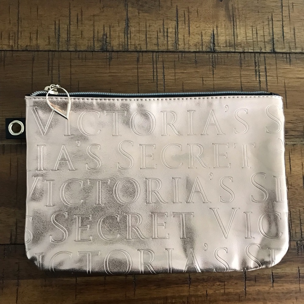 Victoria’s Secret rose gold bag